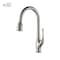 Kibi Cedar Single Handle Pull Down Kitchen Sink Faucet KKF2010BN - alternate 1